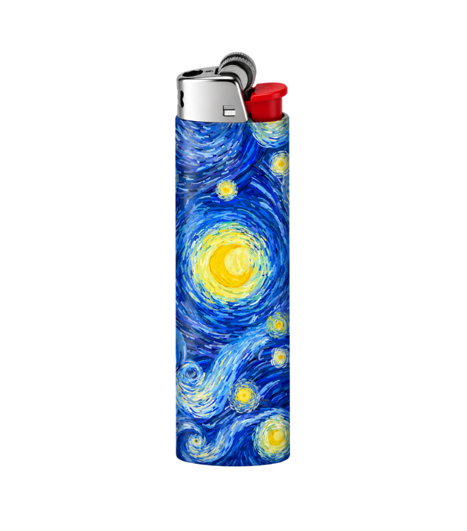 Van Gogh Lighter Pack | 4-Piece Art Set | Gift Craft BD