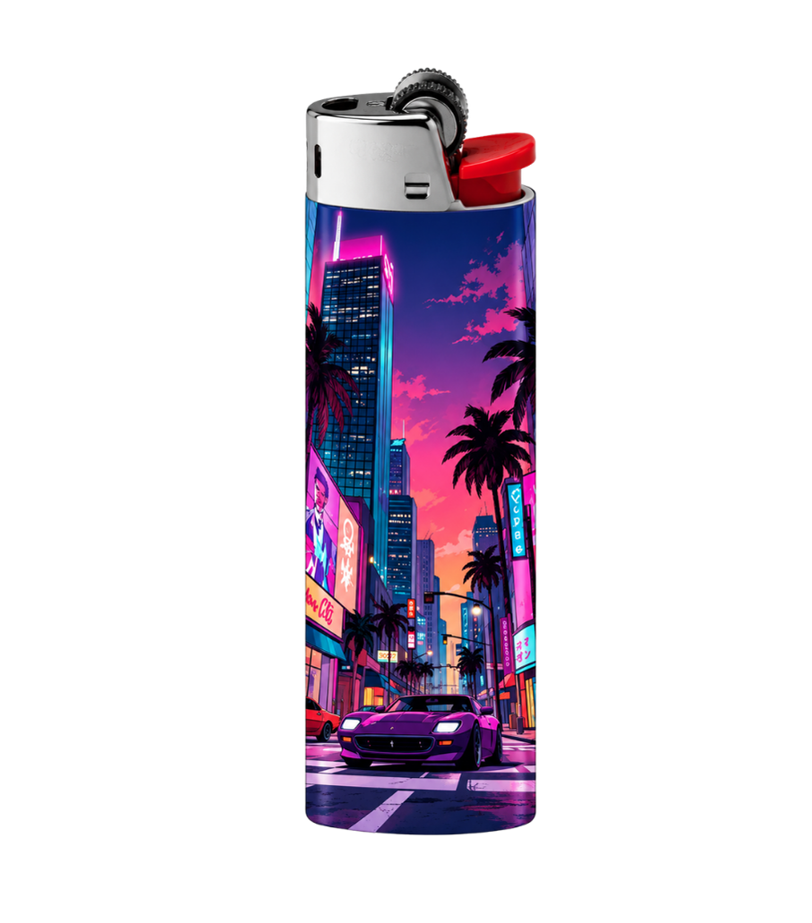 Grand Theft Auto (GTA) Lighter Pack | 4-Piece Art Set | Gift Craft BD