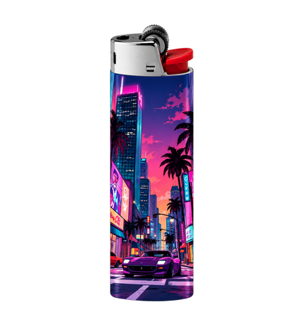 Grand Theft Auto (GTA) Lighter Pack | 4-Piece Art Set | Gift Craft BD