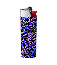 Holographic Swirl Full Wrap Edition Lighter | Gift Craft