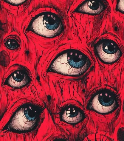Crimson Eyes Full Wrap Edition Lighter | Gift Craft