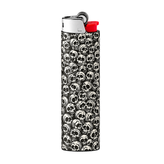Vintage Skull Full Wrap Edition Lighter | Gift Craft