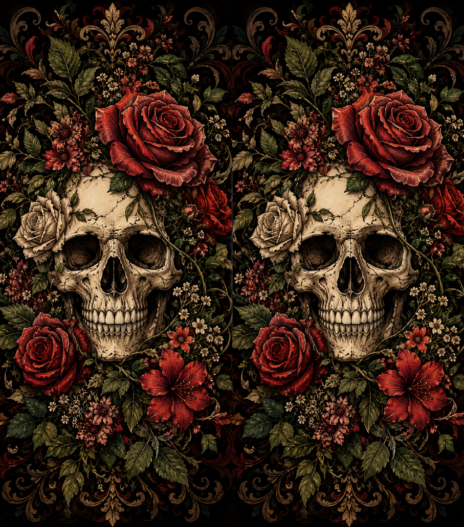 Mexican Skull Lighter Pack | 4-Piece Skull Set | Gift Craft BD
