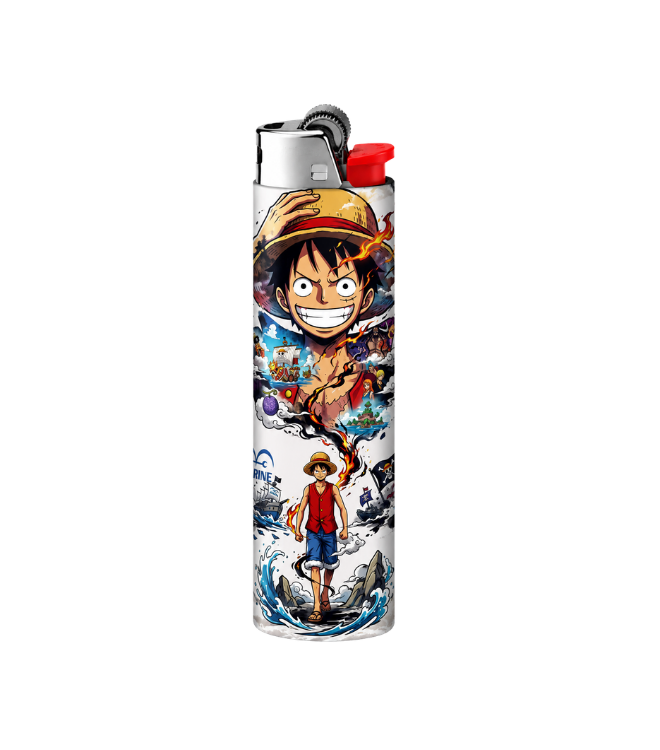 Luffy One piece Lighter Pack | 4-Piece Art Set | Gift Craft BD