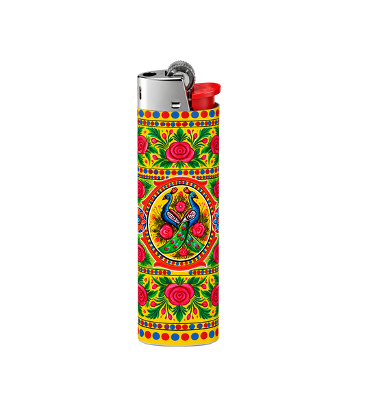 Rickshaw Peacock Garden | Lighter | Gift Craft