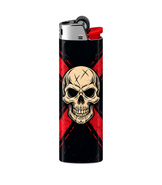 Red Death Skull | Lighter | Gift Craft