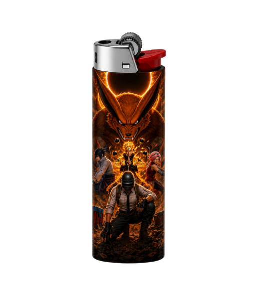 Naruto Uzumaki × PUBG Battlegrounds Dual-Side Edition Lighter | Gift Craft
