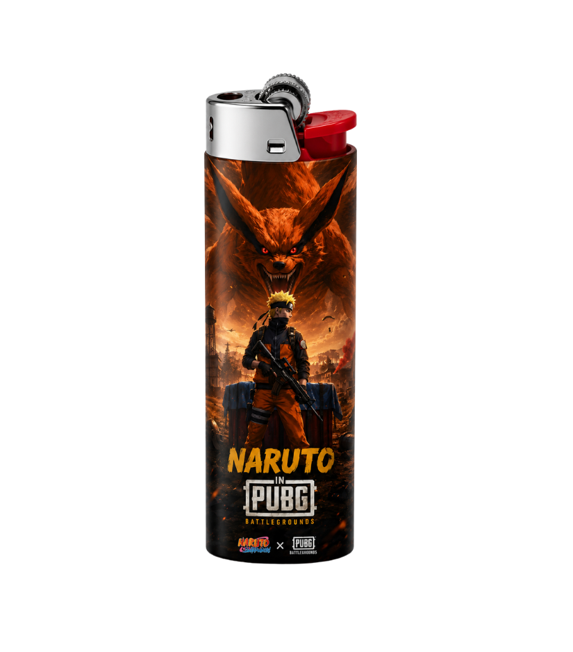 Naruto Uzumaki + Kurama Dual-Side Edition Lighter | Gift Craft