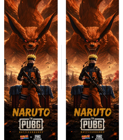 Naruto Uzumaki + Kurama Dual-Side Edition Lighter | Gift Craft