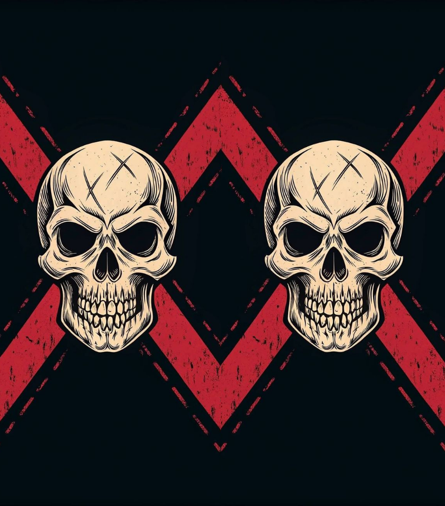 Red Death Skull | Lighter | Gift Craft