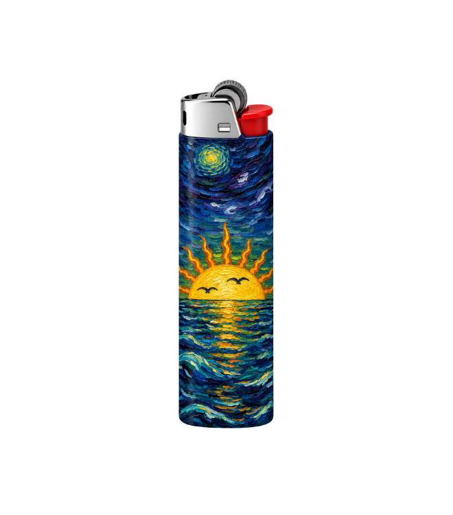 Van Gogh Lighter Pack | 4-Piece Art Set | Gift Craft BD