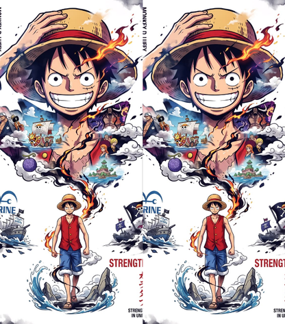 Luffy One piece Lighter Pack | 4-Piece Art Set | Gift Craft BD