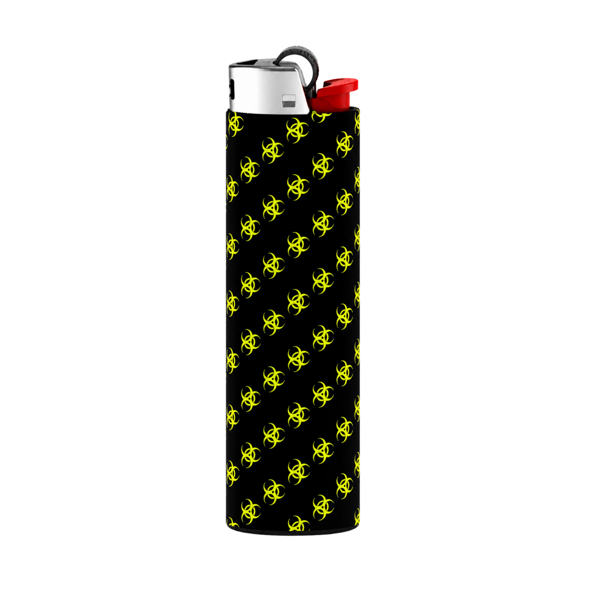 Black Biohazard Pattern Full Wrap Edition Lighter | Gift Craft