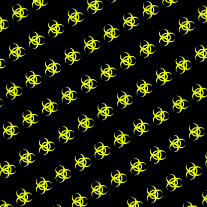 Black Biohazard Pattern Full Wrap Edition Lighter | Gift Craft