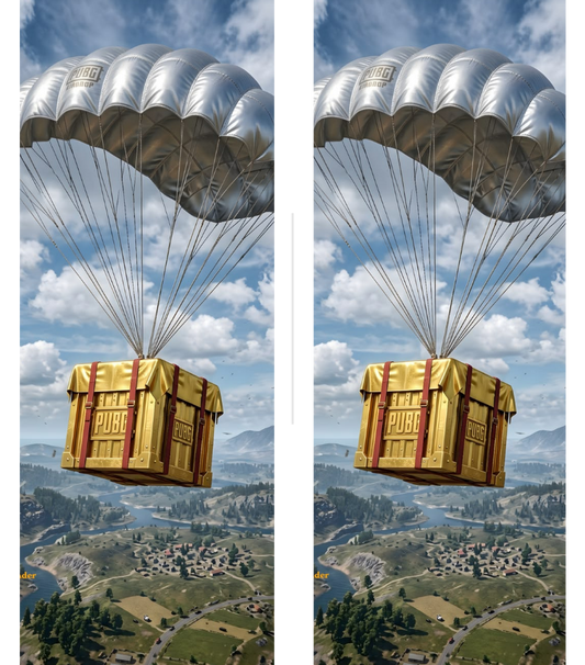 PUBG Mobile Drop Dual-Side Edition Lighter | Gift Craft