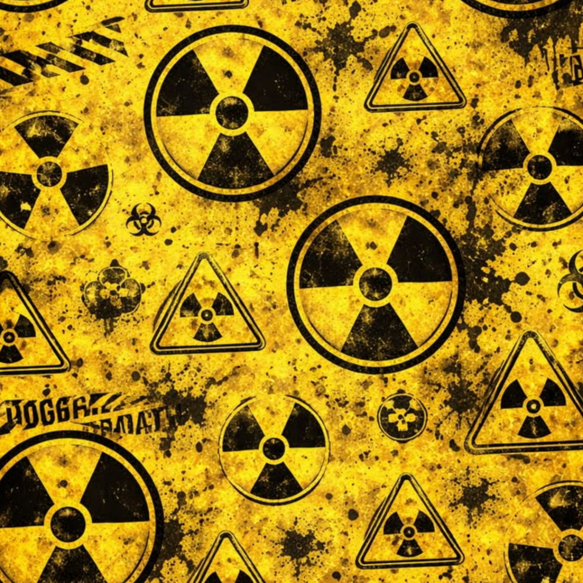 Nuclear Hazard Grunge Full Wrap Edition Lighter | Gift Craft