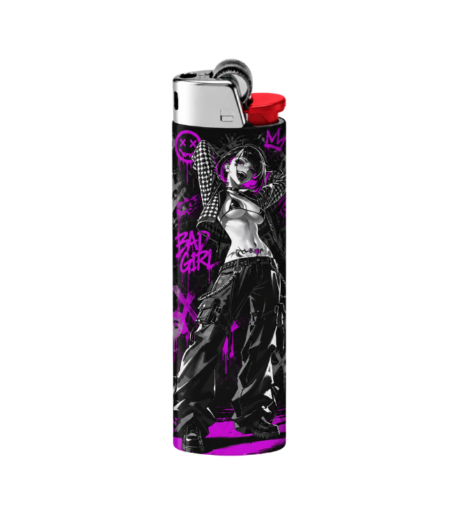 Gothic Manga Baddie Dual-Side Edition Lighter | Gift Craft