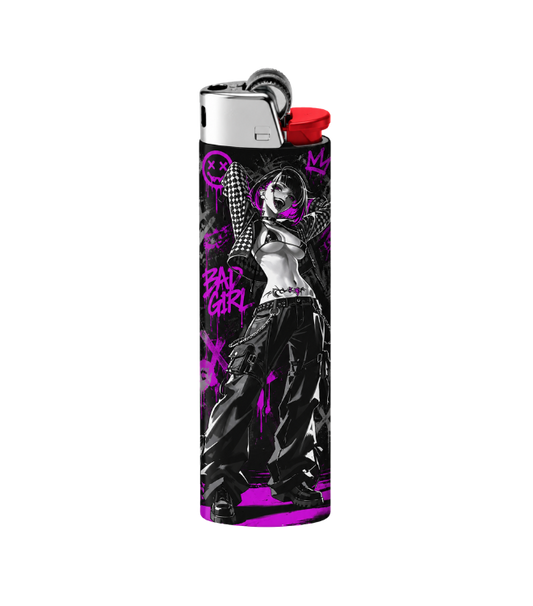 Gothic Manga Baddie Dual-Side Edition Lighter | Gift Craft
