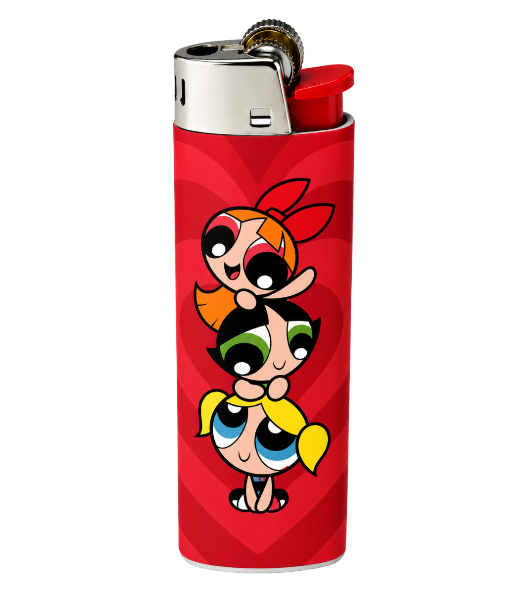Powerpuff Girls Lighter Pack | 4-Piece Cartoon Set | Gift Craft BD