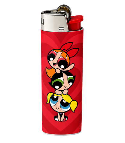 Powerpuff Girls Lighter Pack | 4-Piece Cartoon Set | Gift Craft BD