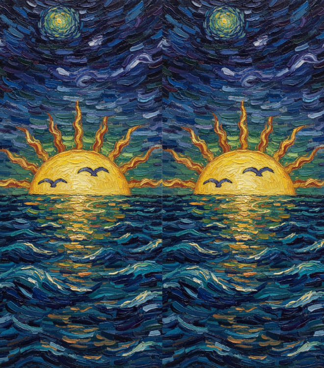 Van Gogh Lighter Pack | 4-Piece Art Set | Gift Craft BD