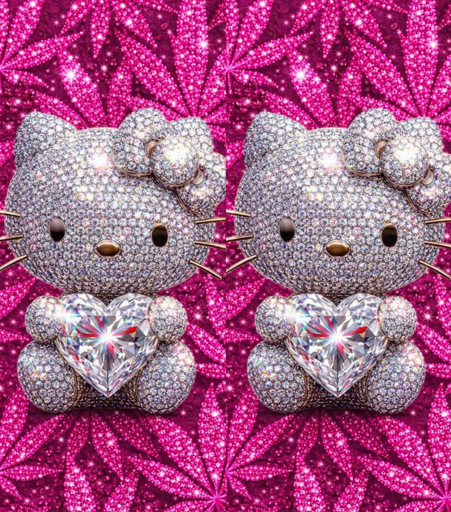Hello Kitty Diamond Dual-Side Edition Lighter | Gift Craft