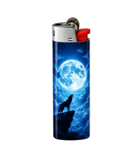 Blue Moon Howl 🐺🌕💙 | Lighter | Gift Craft