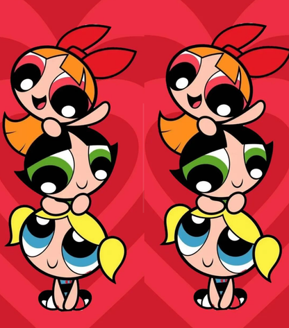Powerpuff Girls Lighter Pack | 4-Piece Cartoon Set | Gift Craft BD