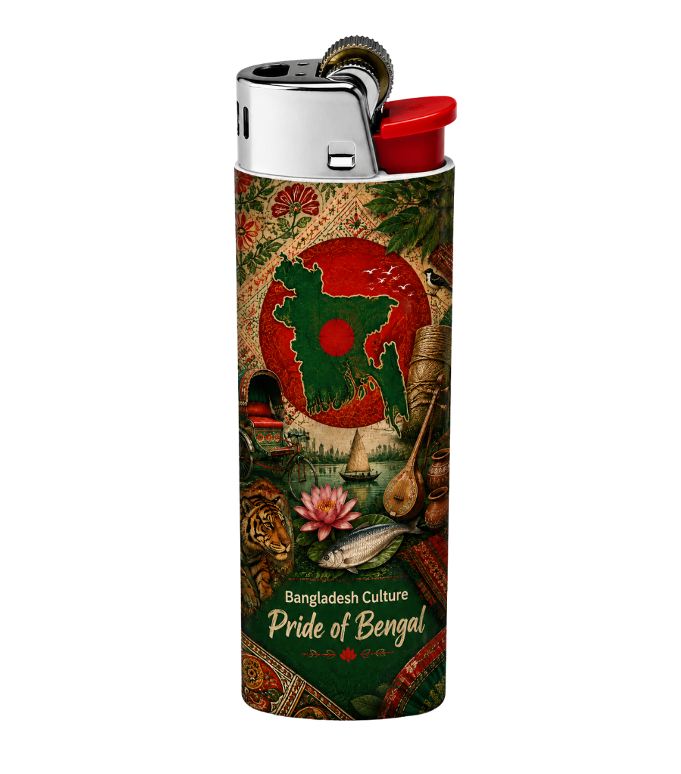 Bangladesh Heritage Lighter Pack | 4-Piece Set | Gift Craft BD