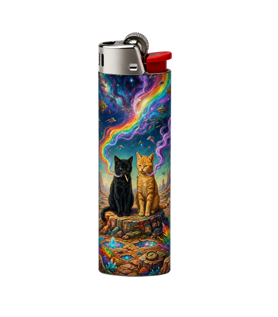 Cat Lighter Dual-Side Edition Lighter | Gift Craft
