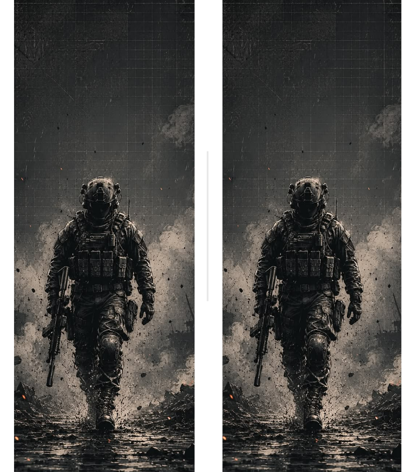 Special Forces Soldier Dual-Side Edition Lighter | Gift Craft