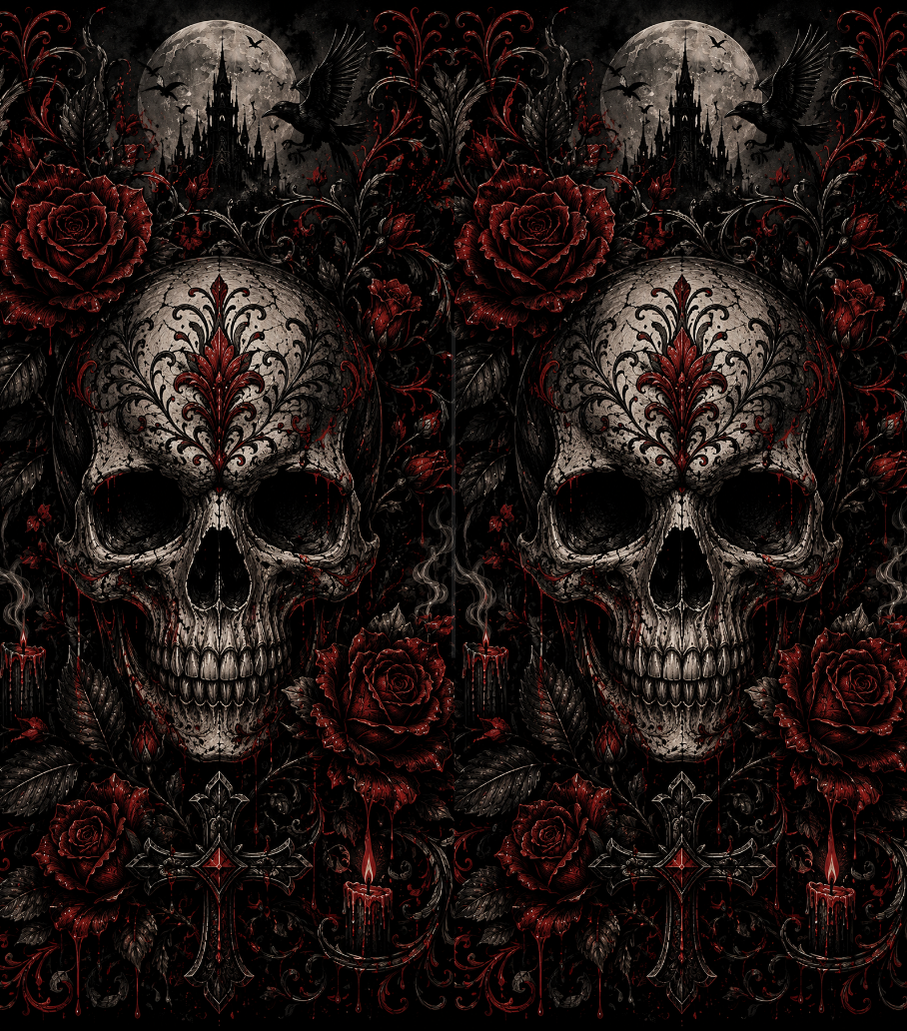 Mexican Skull Lighter Pack | 4-Piece Skull Set | Gift Craft BD
