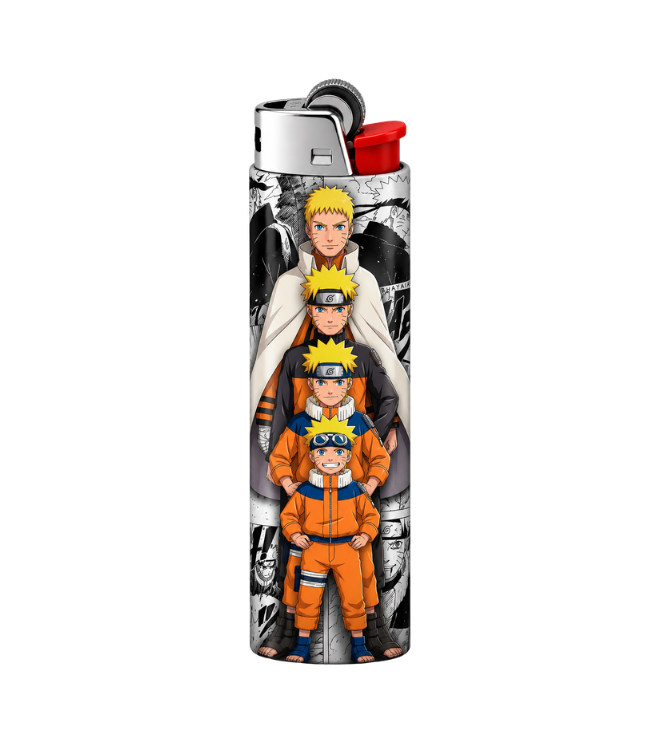 Naruto Lighter Pack | 4-Piece Art Set | Gift Craft BD