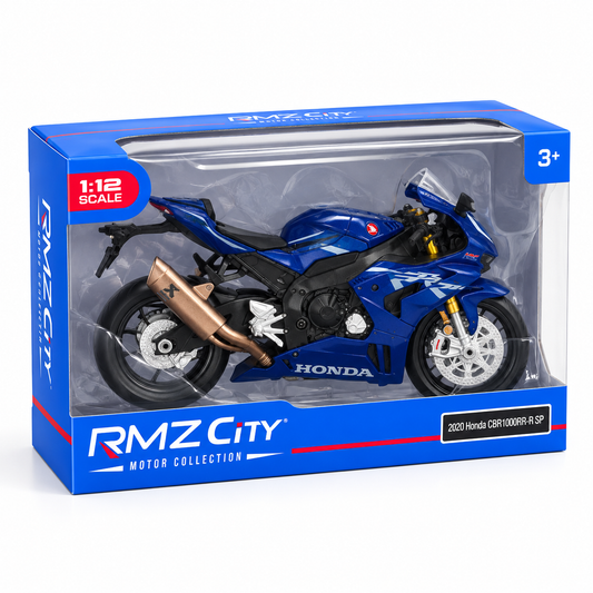 Honda CBR1000RR-R SP 1:12 Scale Model Sports Bike – Metallic Blue Edition