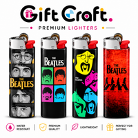 The Beatles Lighter Pack 1 | 4-Piece Set | Gift Craft BD