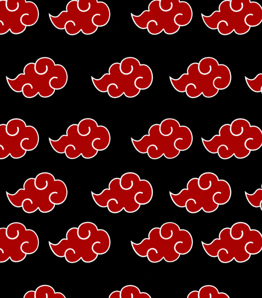 Akatsuki Cloud Pattern Full Wrap Edition Lighter | Gift Craft