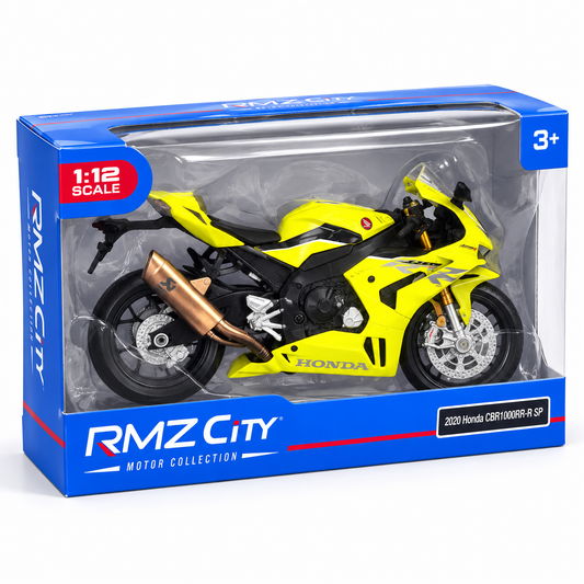 Honda CBR1000RR-R SP 1:12 Scale Model Sports Bike – Neon Yellow Edition