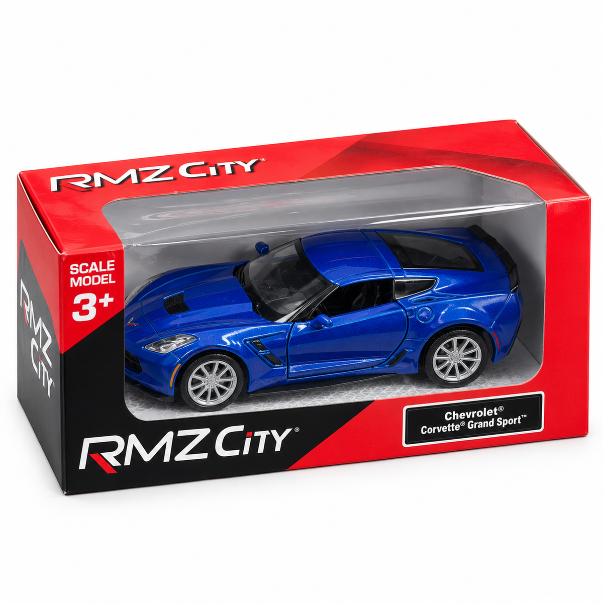 Blue Chevrolet Corvette Grand Sport Die-Cast Model Car – RMZ City