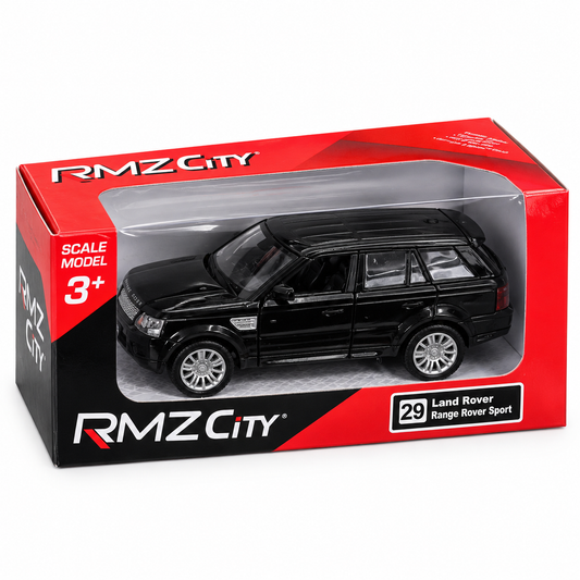 RMZ City Land Rover Range Rover Sport Die-Cast Model Car – Black