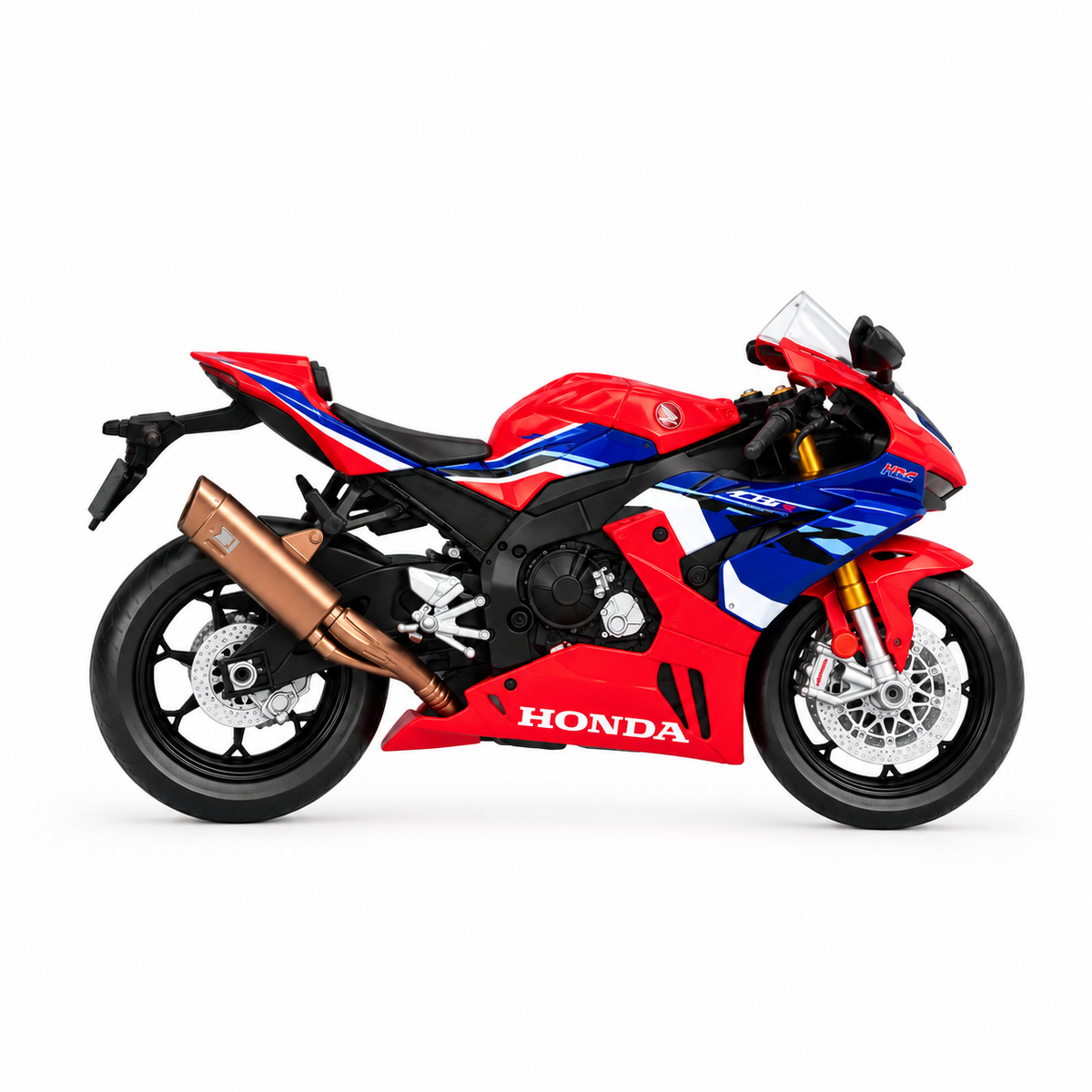 Honda CBR1000RR-R SP 1:12 Scale Model Sports Bike – Red, Blue & White Edition