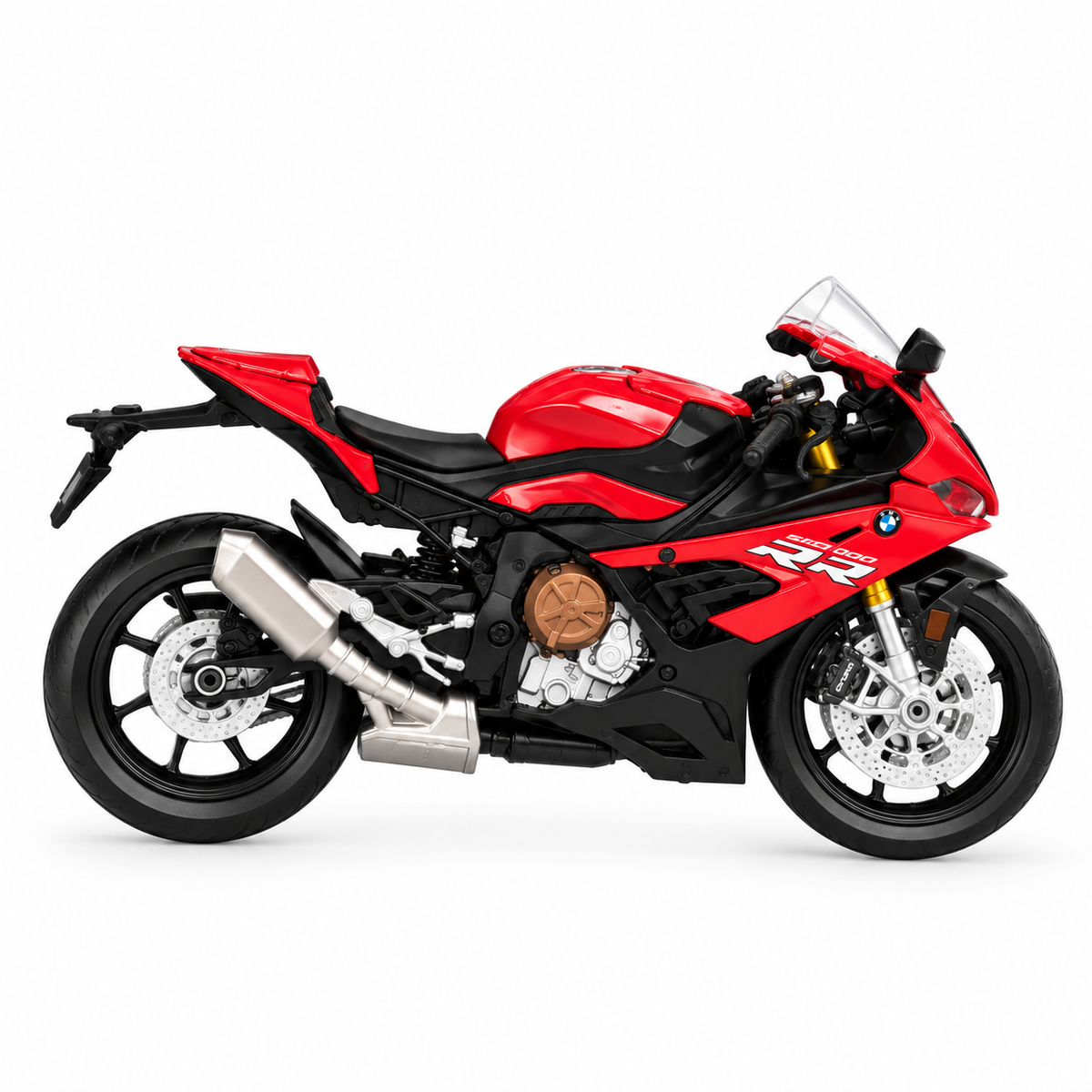 BMW S1000RR 1:12 Scale Model Sports Bike – Red & Black Edition