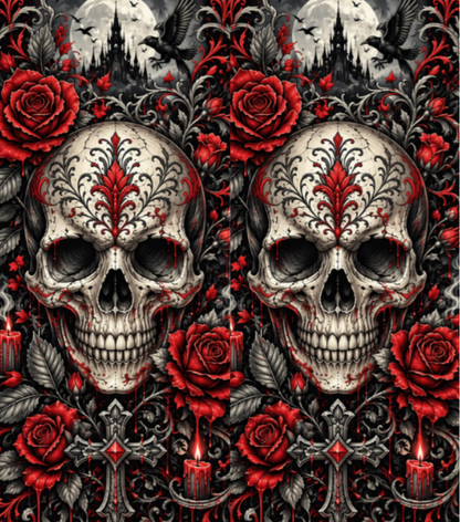 Mexican Skull Lighter Pack | 4-Piece Skull Set | Gift Craft BD