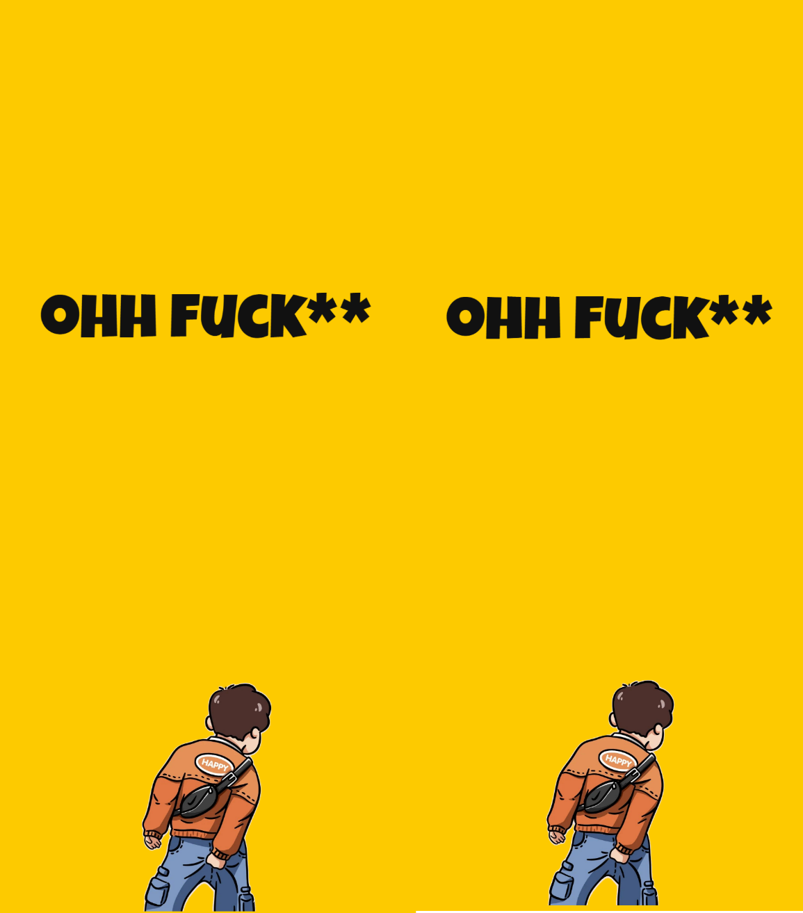 OHH FUCK Dual-Side Edition Lighter | Gift Craft
