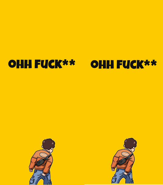 OHH FUCK Dual-Side Edition Lighter | Gift Craft