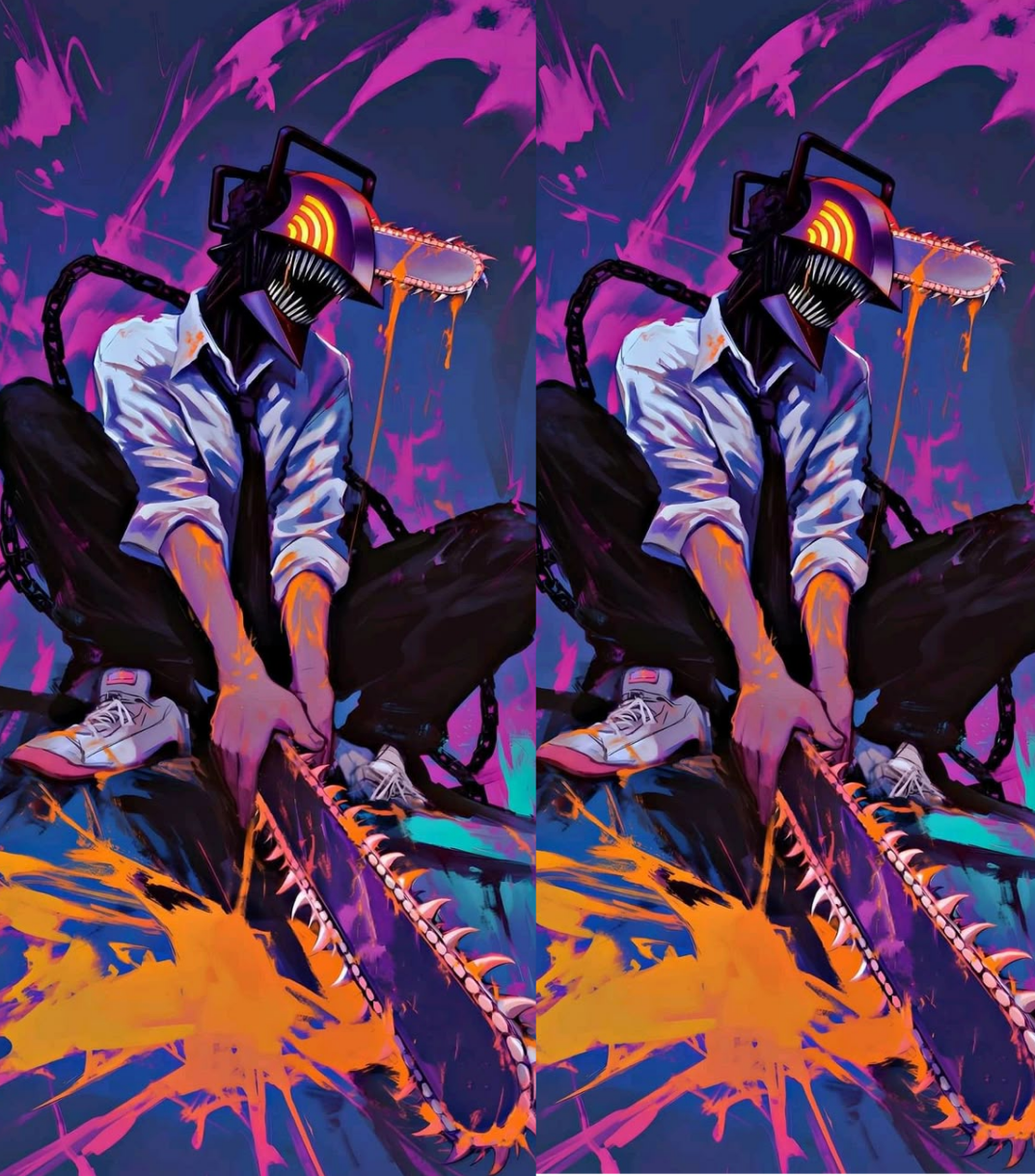 Chainsaw Man Dual-Side Edition Lighter | Gift Craft