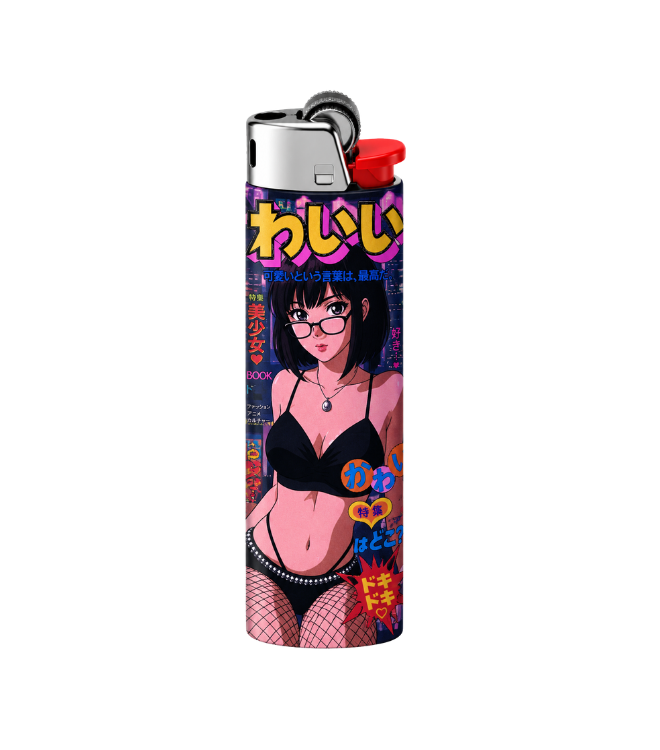 Japanese Anime Baddie Dual-Side Edition Lighter | Gift Craft