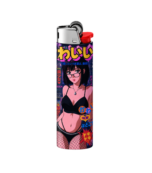 Japanese Anime Baddie Dual-Side Edition Lighter | Gift Craft
