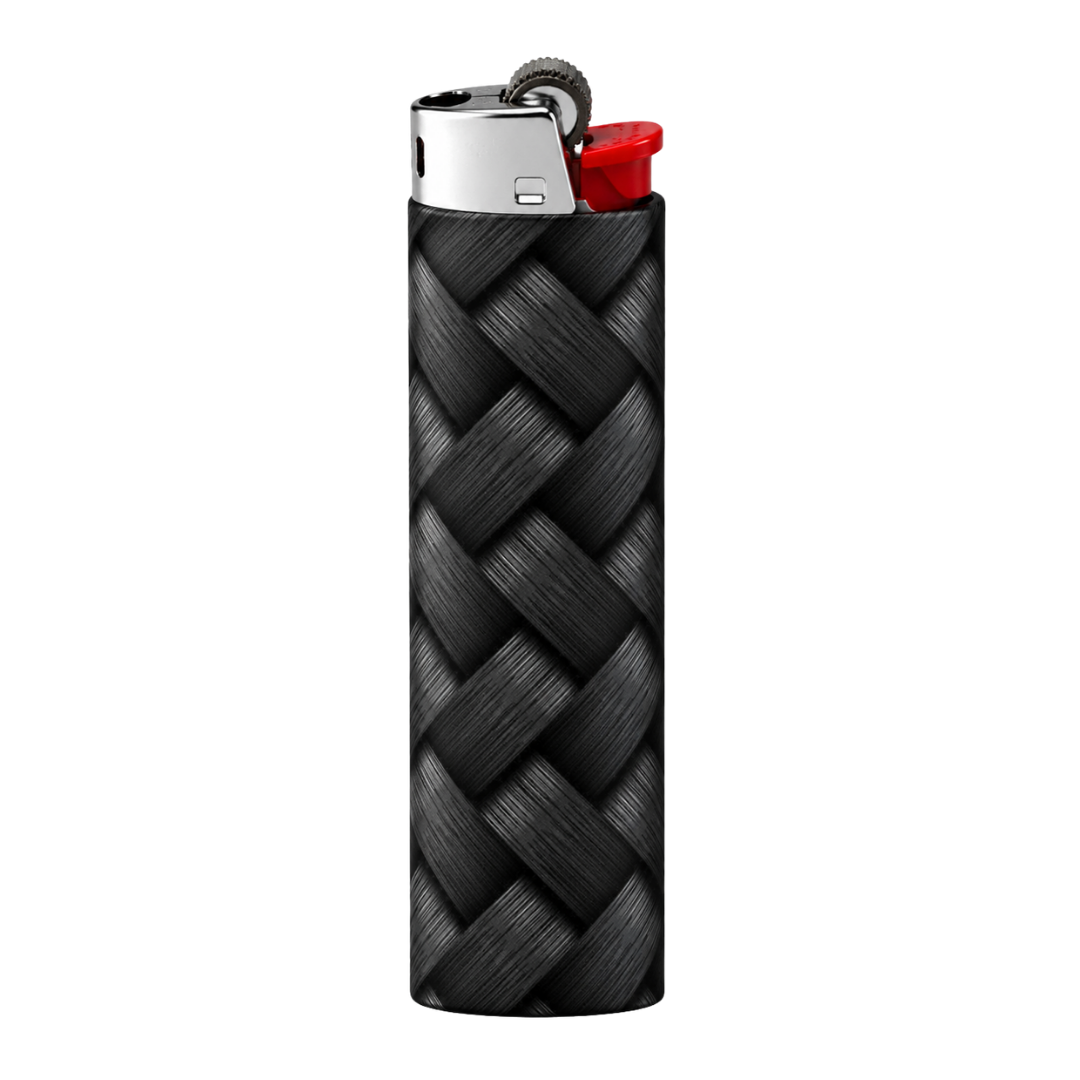 Braided Chevron Pattern Full Wrap Edition Lighter | Gift Craft